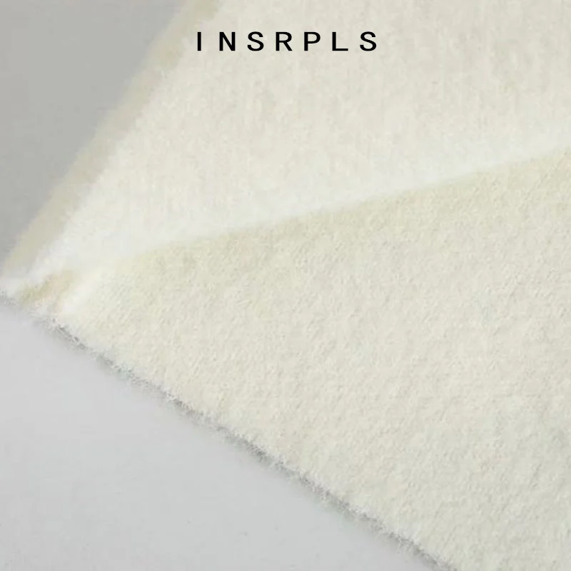 

INSRPLS Women Fashion With Metal Buttons Cropped Knitted Cardigan Sweater Vintage Long Sleeve Female Outerwear Chic Tops