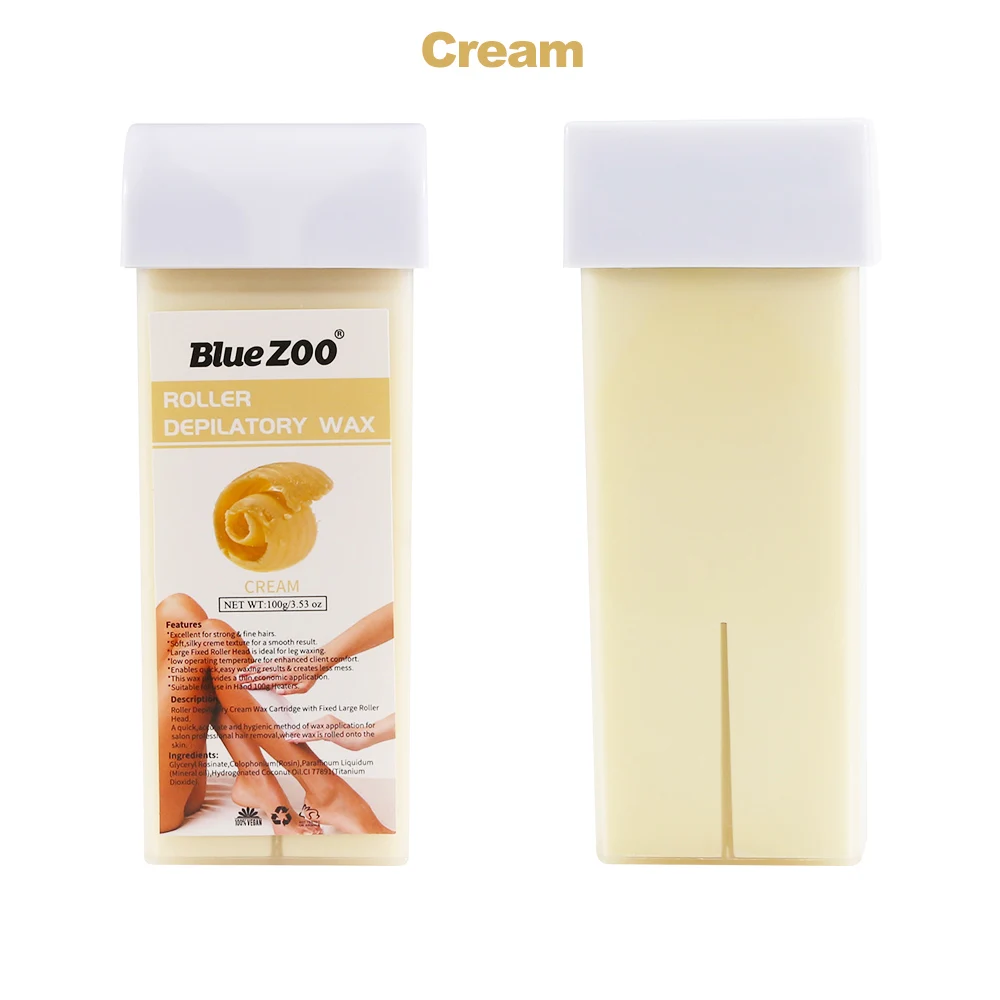 Blue ZOO, 100 г, роликовый эпиляционный воск, эпилятор для рук, ног, подмышек, тела, воск для удаления волос, несколько ароматов, инструменты для удаления волос
