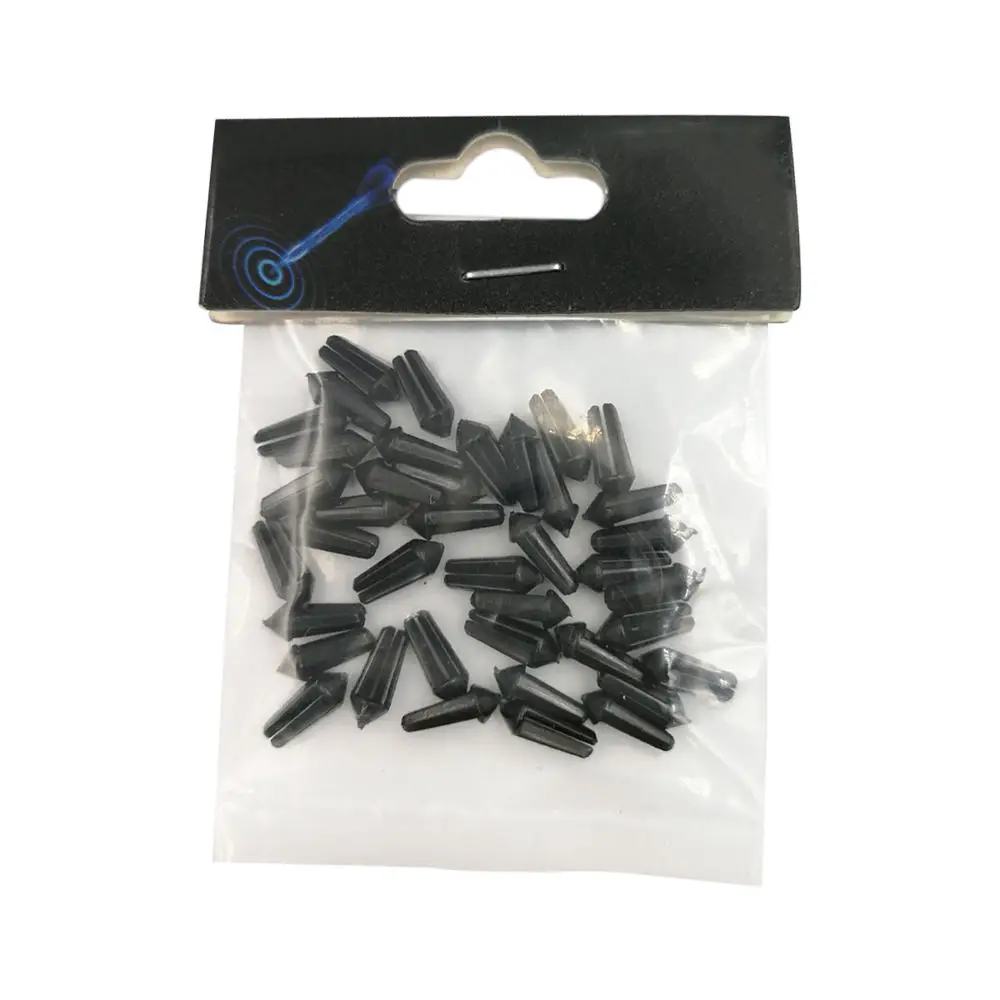 

2 Set PC Darts Flight Savers Dart Wing Tail Protector Accessories Black White