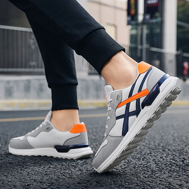 

Мужские кроссовки для бега Весна-Осень новинка 2020 мужские кроссовки со стразами мужские кожаные сетчатые открытые летние кроссовки