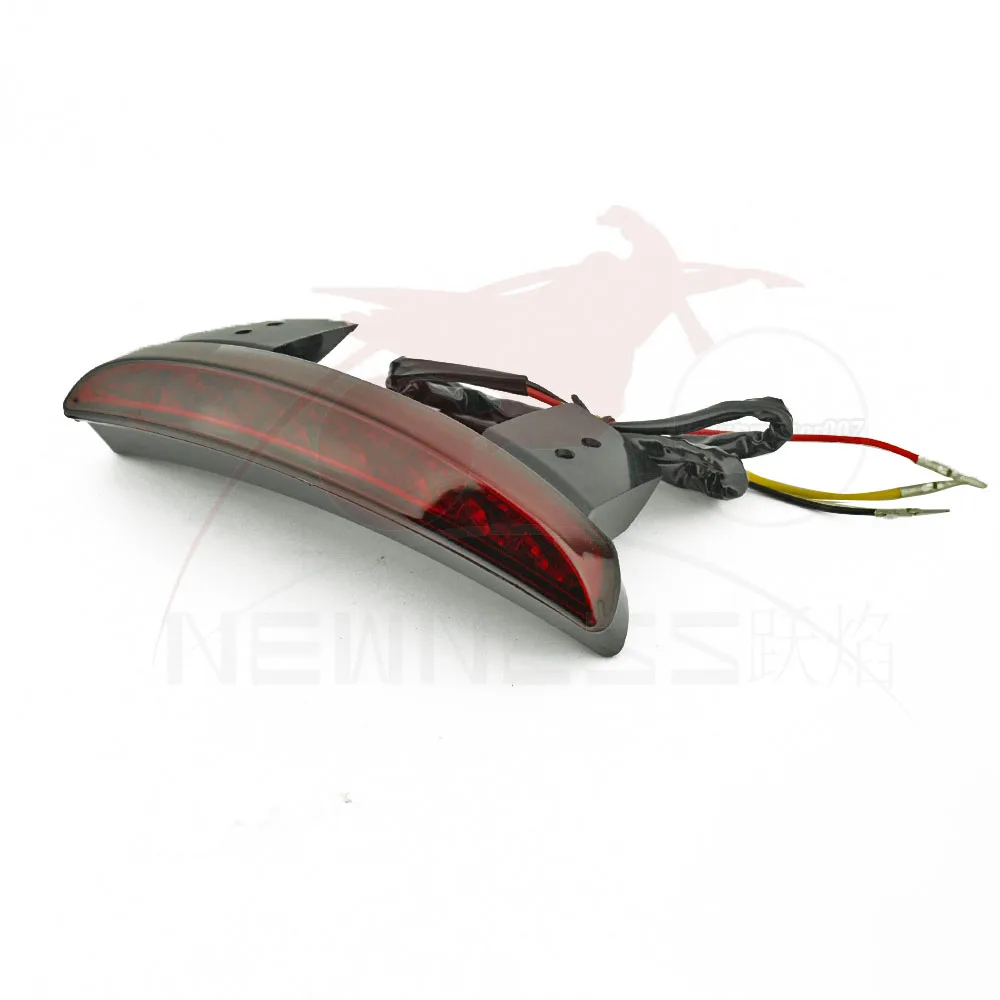 Светодиодные задсветильник фары для мотоцикла задние Кафе Racer тормозные Harley Touring