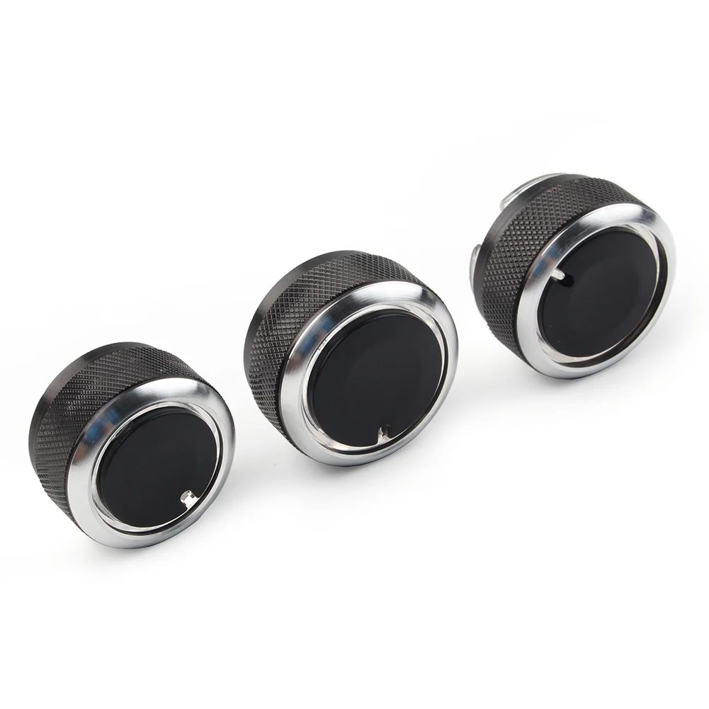 Ручка контроля тепла кондиционера автомобиля переключатель 3 шт. для VW POLO 9N 9N3 6R 2004