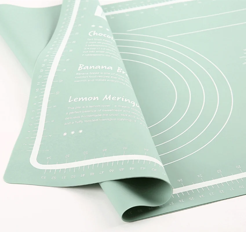 

Food grade silicone kneading dough pad kitchen non-slip bread flour pad baking tools BPA Free Pastry mat with mesurement