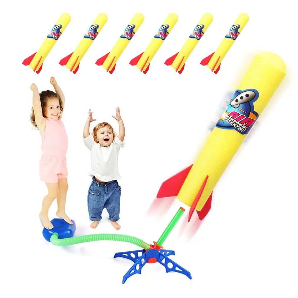 Ракетная пусковая установка педаль ракета уличный игровой набор спортивные