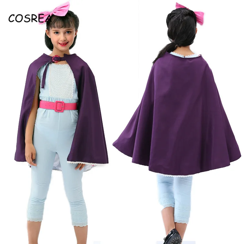 Фильм История Игрушек 4 маленький Бо костюм Бо Пип плащ Боди Девушки Хэллоуин костюм для детей макияж