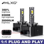 Автомобильная светодиодная лампа HLXG D3S светодиодный D4S, D2R, D1S, D1R, D2S, D5S, D8S, 6000 К, 90 Вт
