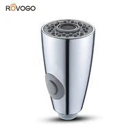 rovogo replacement sprayer pull out spray head for kitchen sink pull down faucet 2 function stream aerated flow chrome
