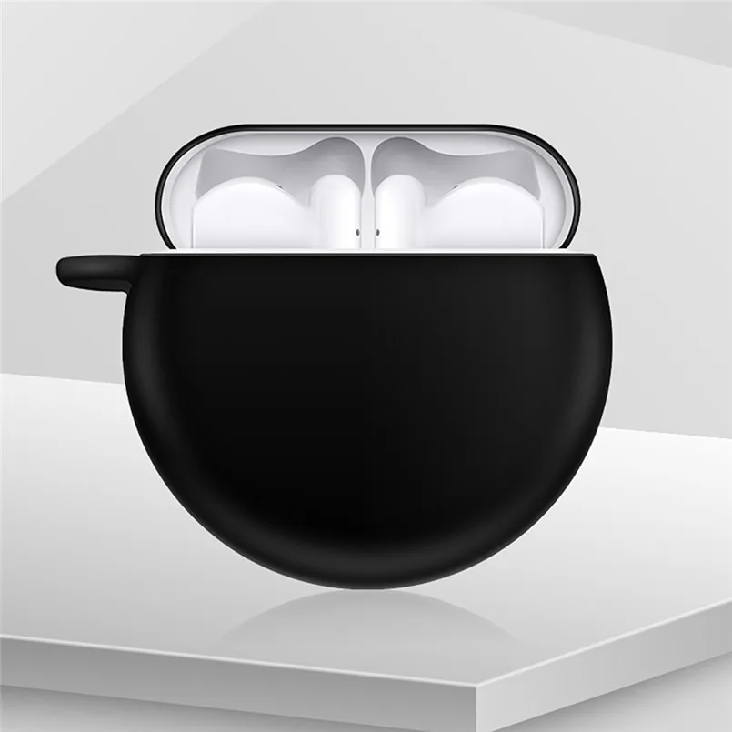 Силиконовый чехол для Huawei Freebuds 3 2019 беспроводной зарядки силиконовый защитный с