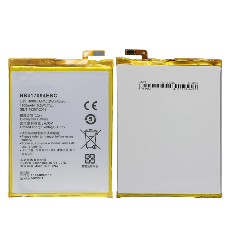 Оригинальный сменный аккумулятор для телефона HB417094EBC huawei Ascend mate 7 MT7 TL00 TL10 UL00 CL00