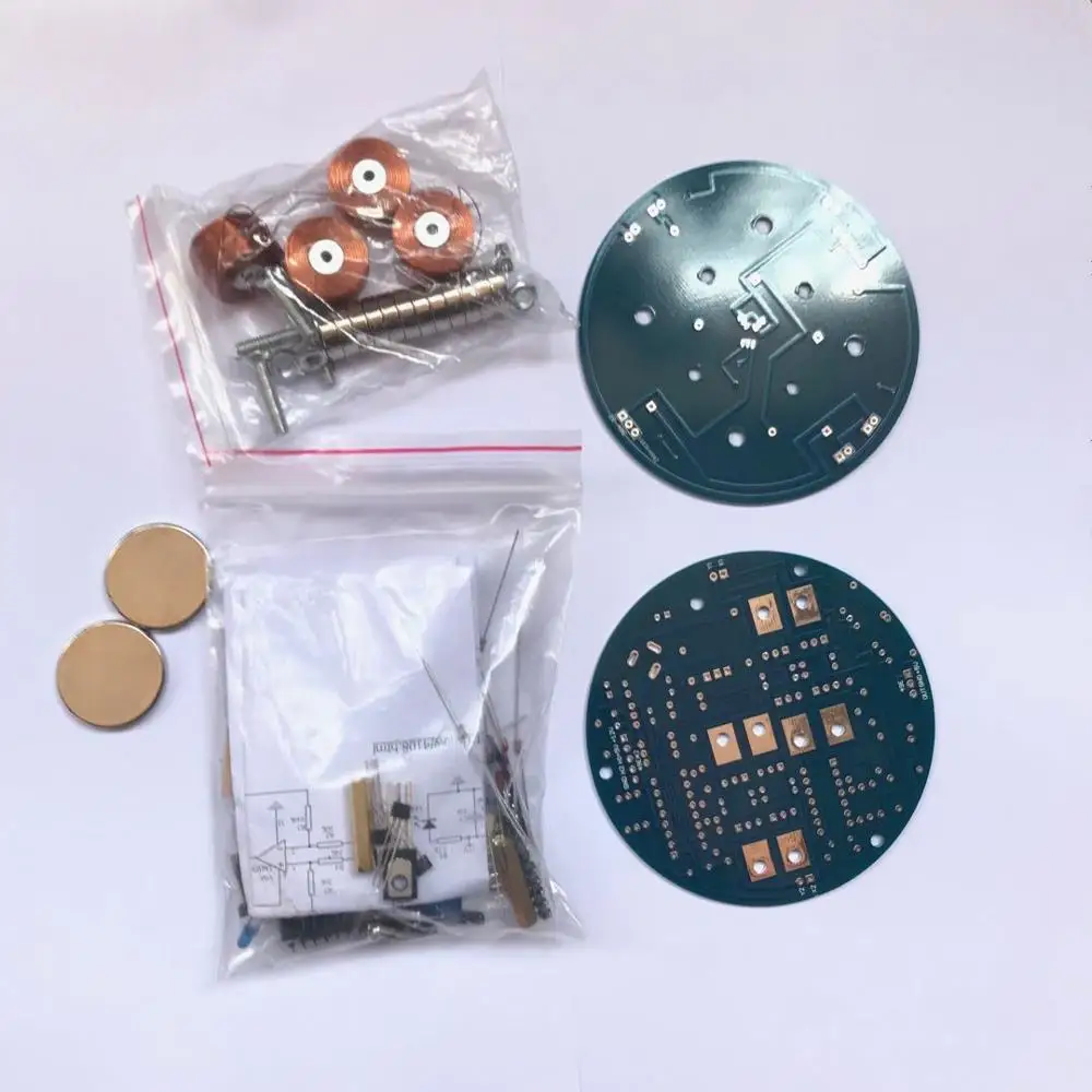 Набор Интеллектуальных магнитных левитаций магнитная левитация пуш-типа DIY DC9V 1A