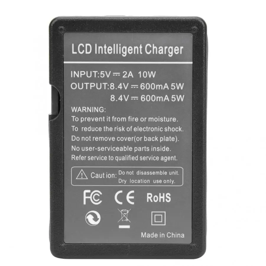 Зарядное устройство BP-511 ЖК-экран Двойная Подставка для зарядки камеры зарядное