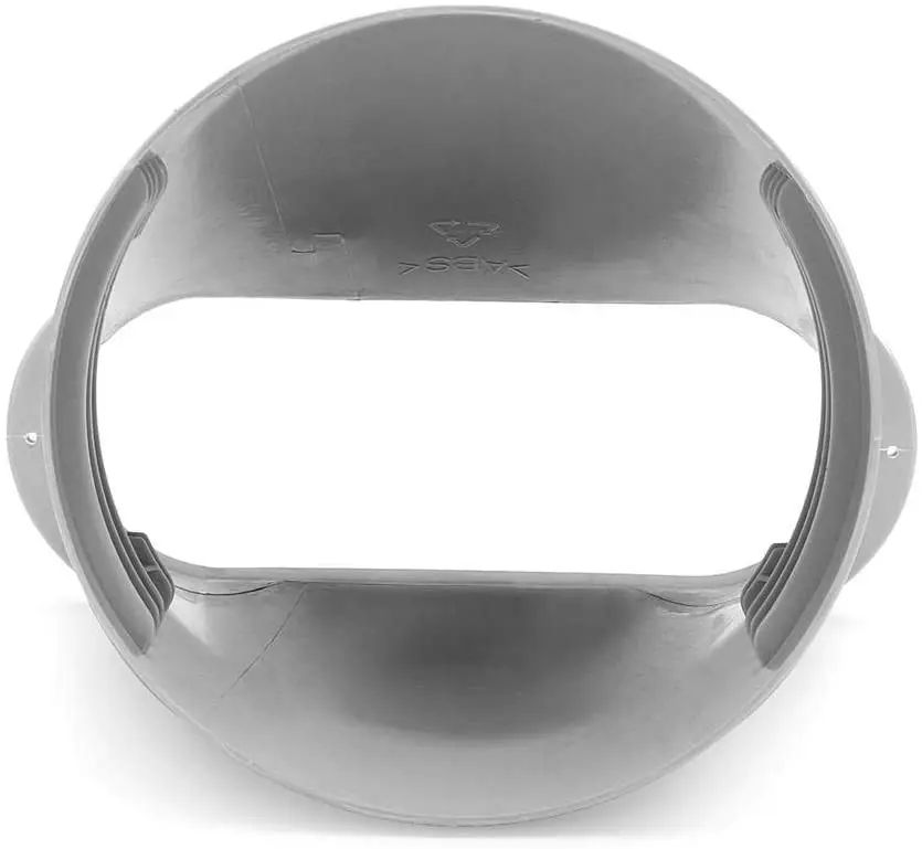

1PC Durable Portable Air Conditioner Accessories Practical Window Plate White Exhaust Hose Connector Duct Adapter Part