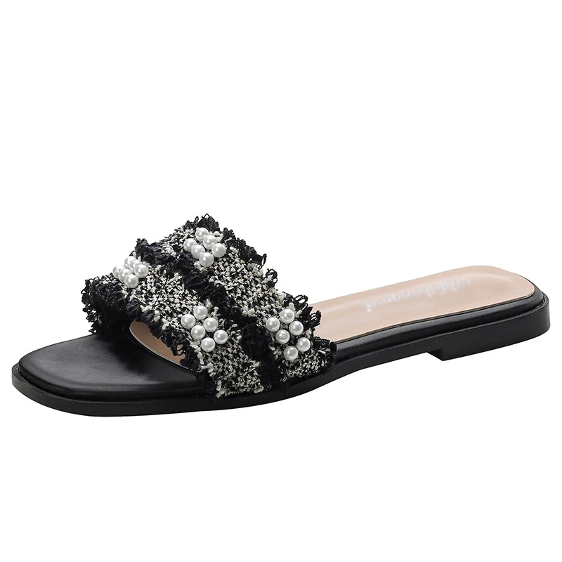 

2021 Women Sandals Casual Flat Sandals Bohemia Style Open Toe Fish Mouth Platform Swing Summer Roman Women Shoes