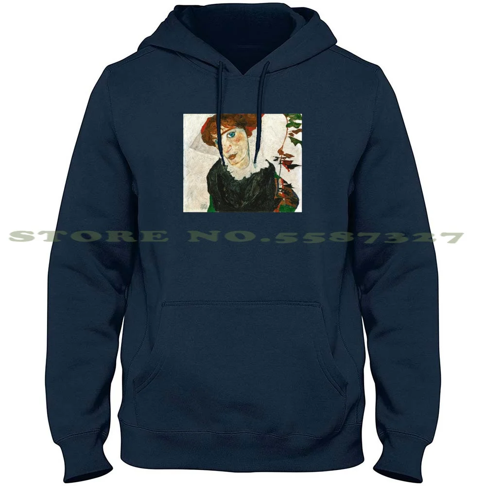 

Худи Egon Schiele, портрет Wally Neuzil, свитшот для мужчин и женщин, худи Egon Schiele Egon, сидящее женское Adele Herms Egon