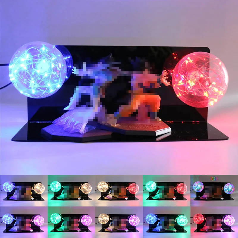 Экшн фигурки DBZ 3D лампа Super Son Goku Vegeta фигурка аниме коллекционная для детей детские