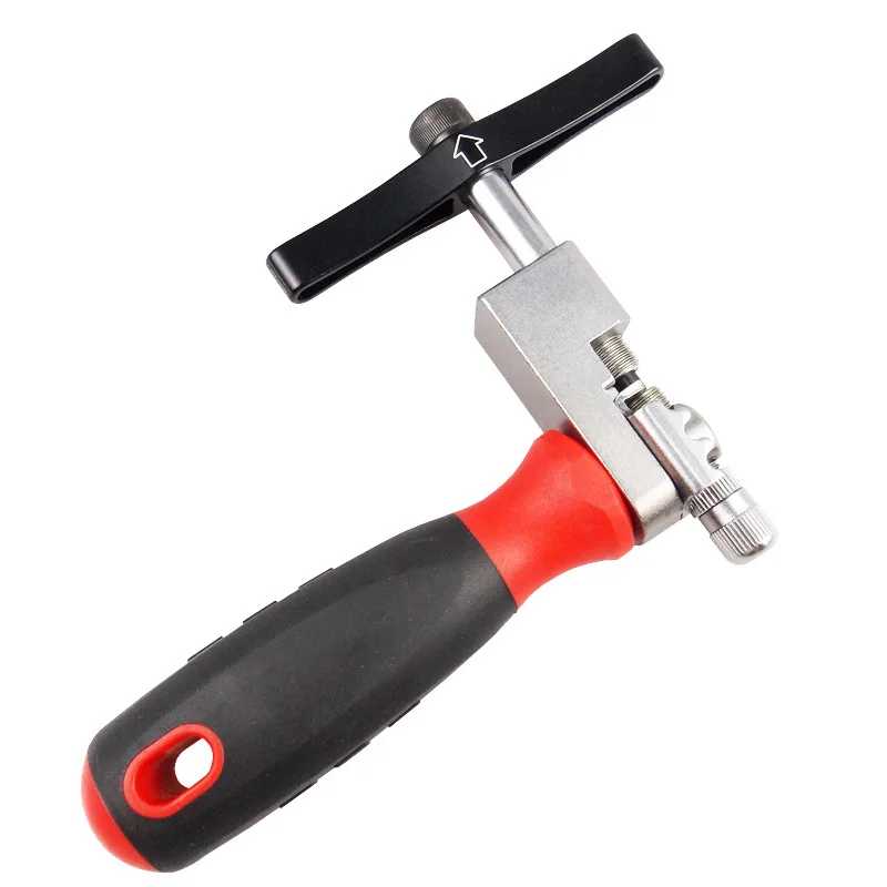 

Bicycle Chain Breaker Steel Bike Hand Repair Removal Tool Chain Pin Link Splitter Device for Outdoor Riding Cycling