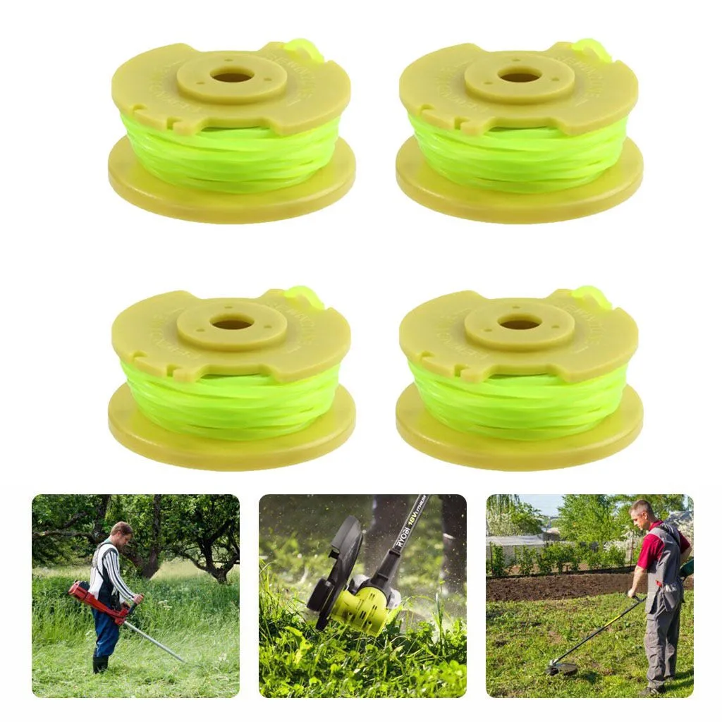 Сменная катушка для Ryobi One PLUS + AC80RL3 скрученная линия 0 08 дюйма 11 футов 4 шт.