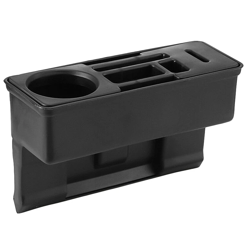 

Автомобильная консоль, боковой карман на сиденье, органайзер для хранения, карманный органайзер с коробкой для монет и держателем для чашки...