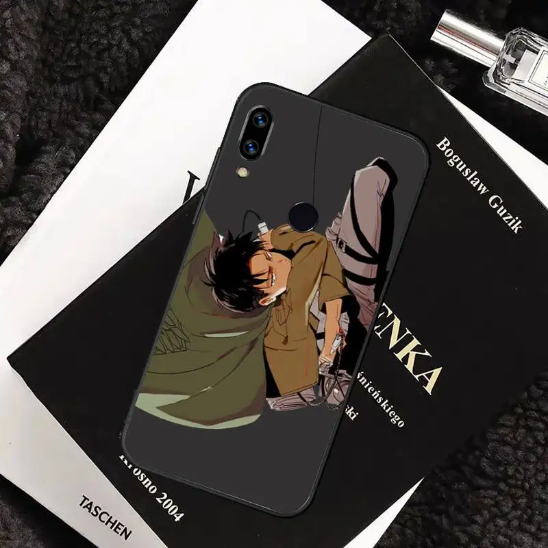 

Hot Anime Attack On Titan cartoon Phone Case For iphone 7 8 11 12 Redmi note 7 8 9 S PRO X XR MAX plus Soft silicone funda