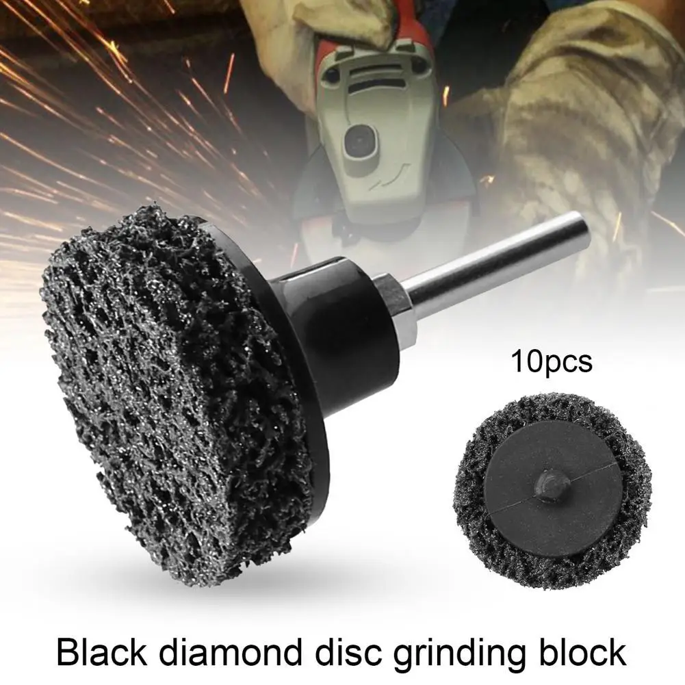 

11Pcs Solid Color Simple Polishing Pads Compact Low Noise Rubber Rod Specialized 2inch Buffing Pad Set for Metal Materials