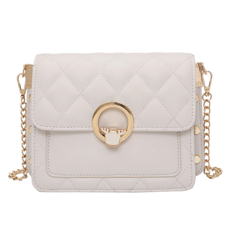 Роскошные кожаные мини-сумки через плечо для женщин 2020 сумка-мессенджер на