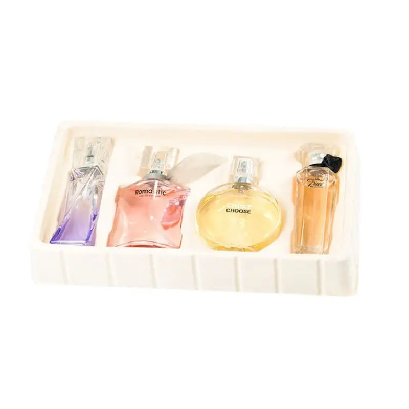 

Hot Brand Women's Perfume Four-Piece Gift Box Set Fresh Floral Scent Long Lasting Light Fragrance for Ladies New Fashion