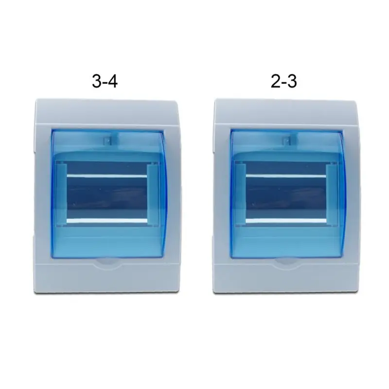 

Waterproof Plastic Electrical Distribution Box Home Switch Protective Case for 2-3/3-4 Ways Wall Mounted Circuit Breaker