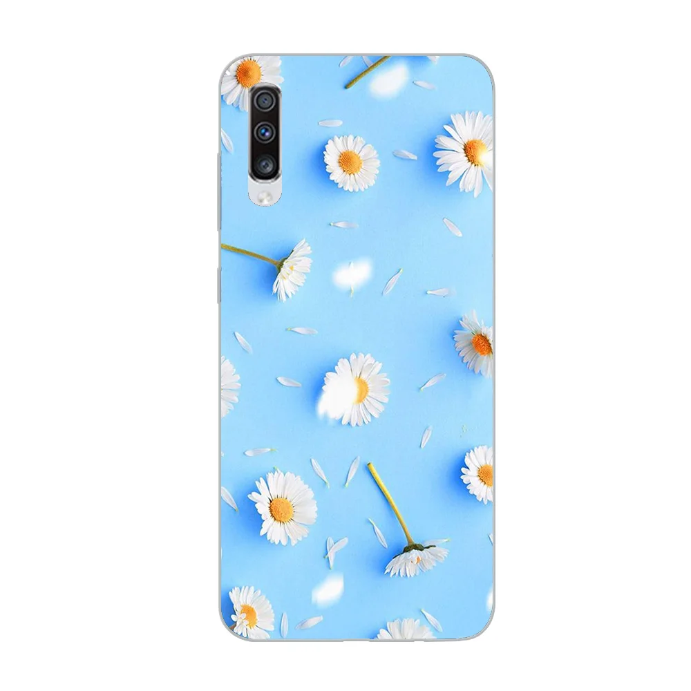 WM03247 Чехол для телефона ciciber для samsung Galaxy A50 A70 A80 A40 A30 A20 A60 A10 A20e Мягкий силиконовый чехол из ТПУ с розами в винтажном стиле - Цвет: WM03247