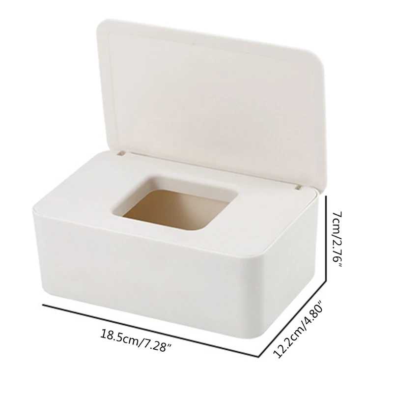 

Wet Tissue Box Desktop Seal Baby Wipes Paper Dispenser Napkin Storage Holder Container with Lid
