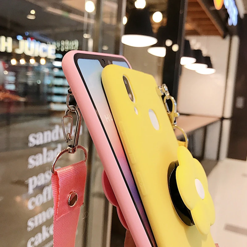 Мягкий чехол-подставка с мультяшным динозавром для Motorola One Action Vision Marco Fast Pro Style P40