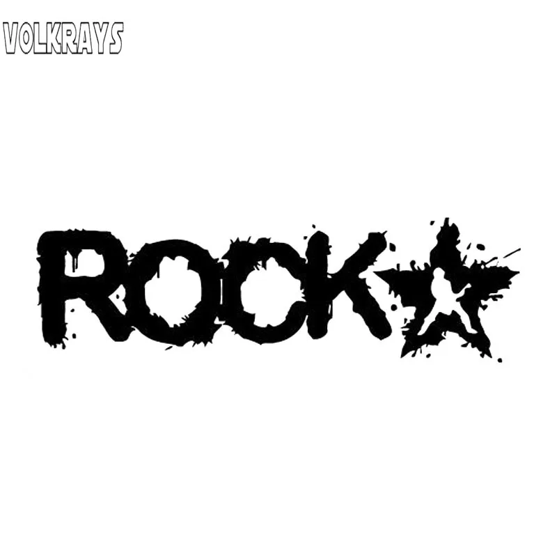 Модная Автомобильная наклейка Volkrays графика рок музыка звезда аксессуары для