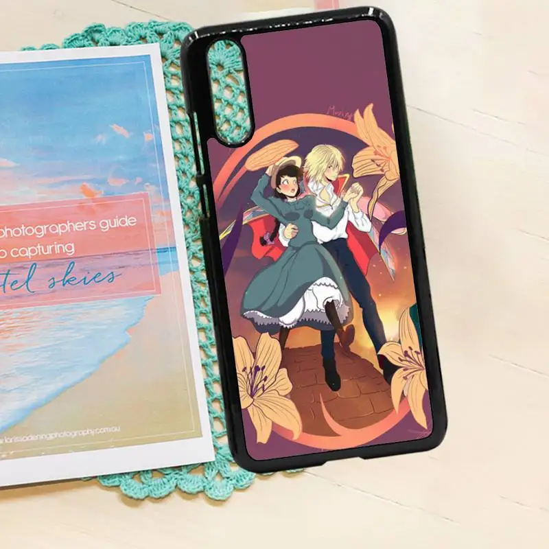 

Miyazaki Hayao Howls Moving Castle Phone Case PC for iPhone 11 12 pro XS MAX 8 7 6 6S Plus X 5S SE 2020 XR