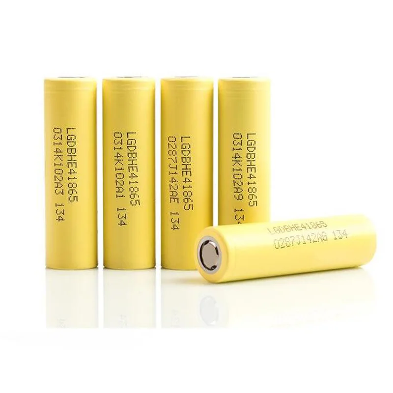 Оригинальный HE4 3 7 V 2500MAH 35A литий ионный аккумулятор 18650|Перезаряжаемые батареи| |