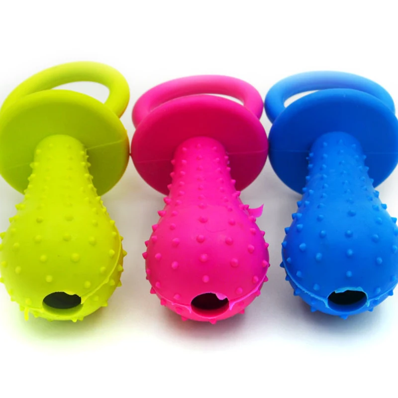 1 шт. резиновые соски игрушки для собак домашних животных жевательные