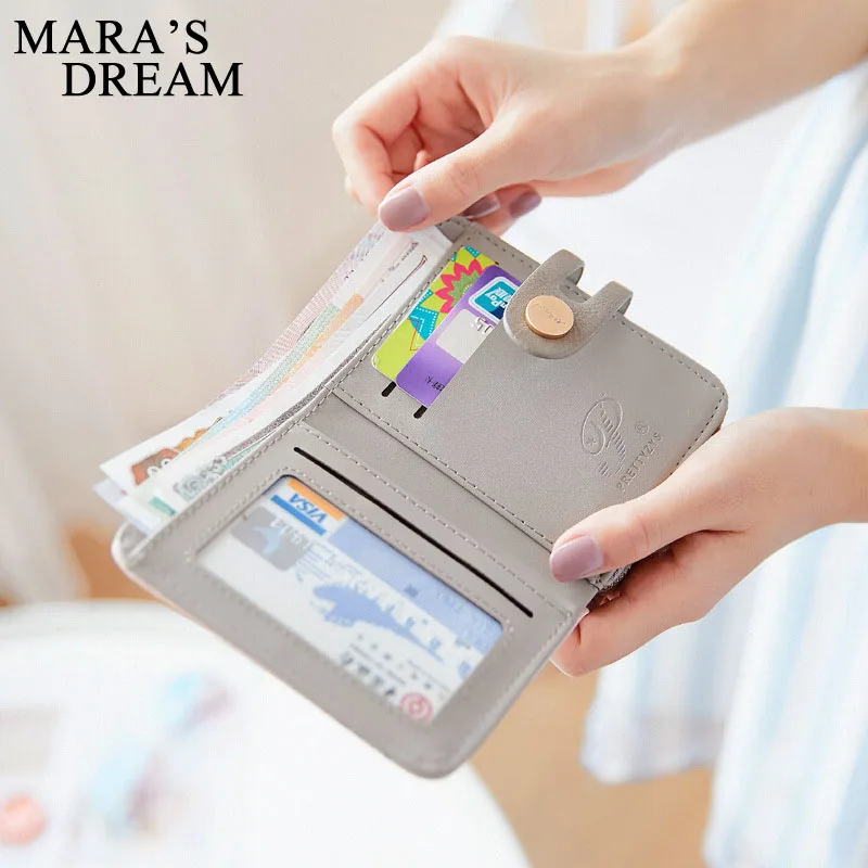 Mara's Dream 2019 короткий маленький свежий кошелек с цветком на молнии пряжкой