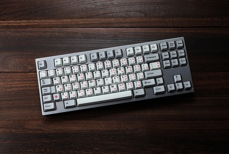 kprepublic 139 thai root font language letter cherry profile dye sub keycap pbt for gh60 xd60 xd84 cospad tada68 87 104 fc660 free global shipping