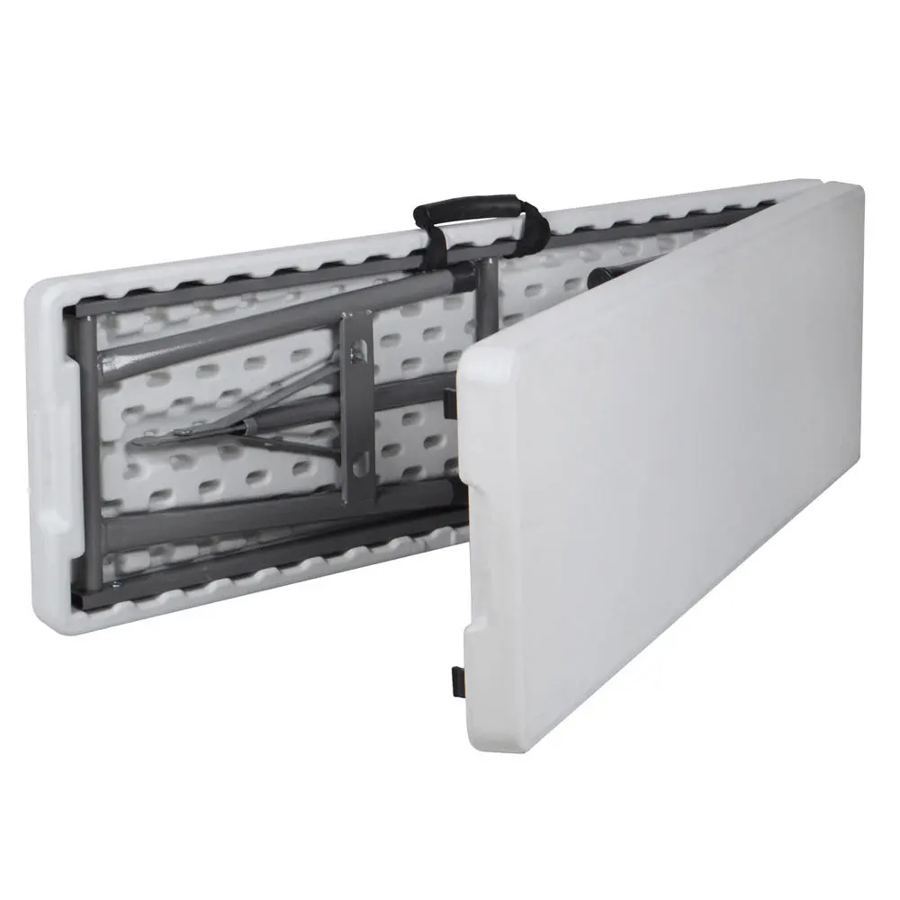 저렴한 6 '휴대용 플라스틱/야외 피크닉 파티 캠핑 다이닝 접이식 벤치, 깨끗하고 보관하기 쉬운 휴대용 플라스틱 [미국 재고]