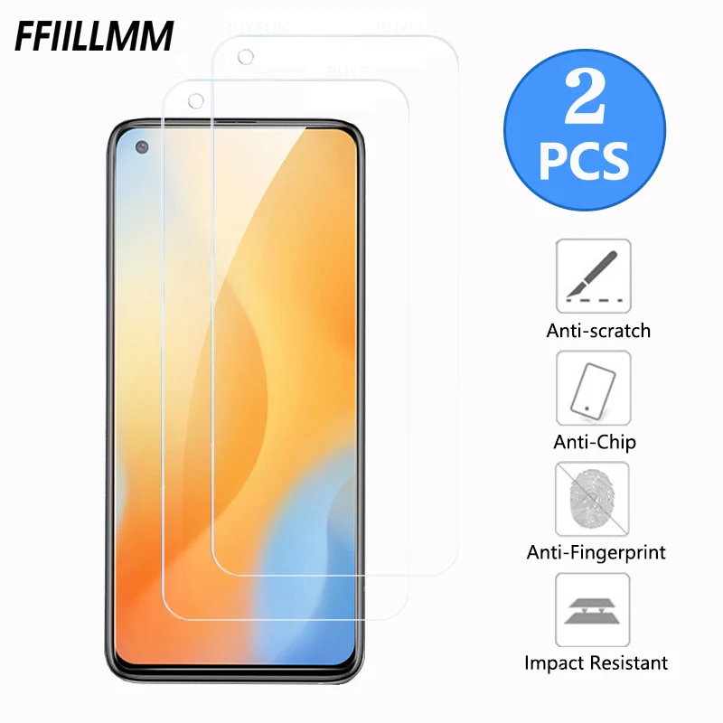 

2 шт./лот премиум класса, закаленное стекло для Vivo X60 X60T X50 X30Pro полное Защитное стекло для экрана Vivo 5G матовый защитное стекло защитная пленка ...