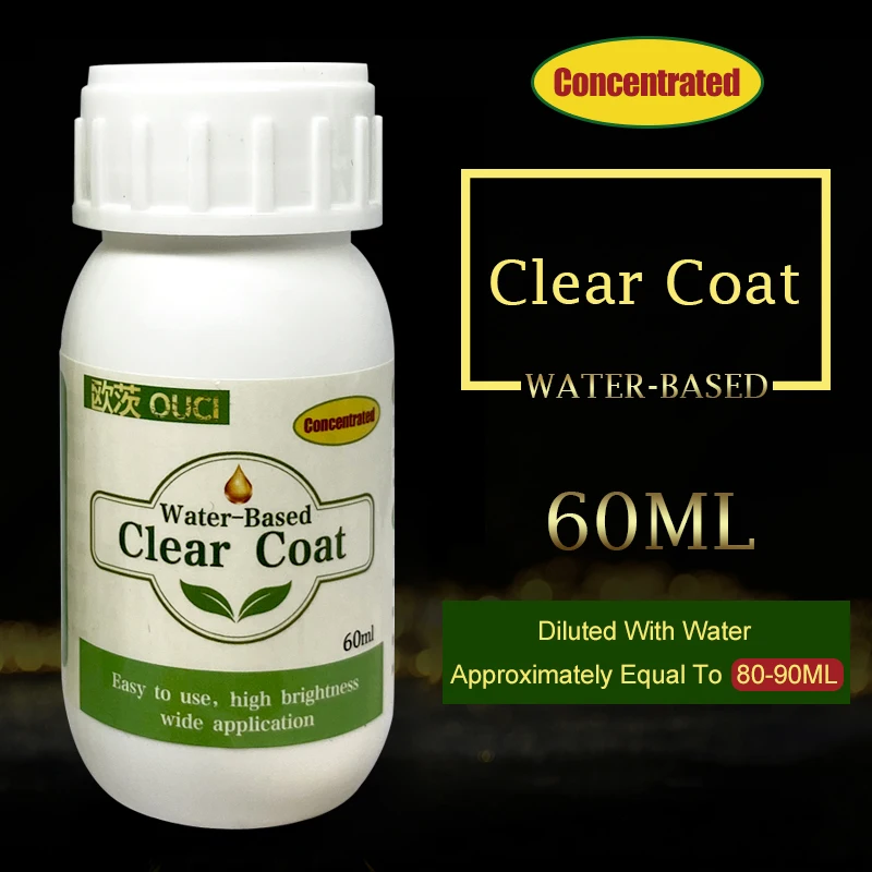 60 мл позолоченный клей лак краска на водной основе для защиты золотых листьев