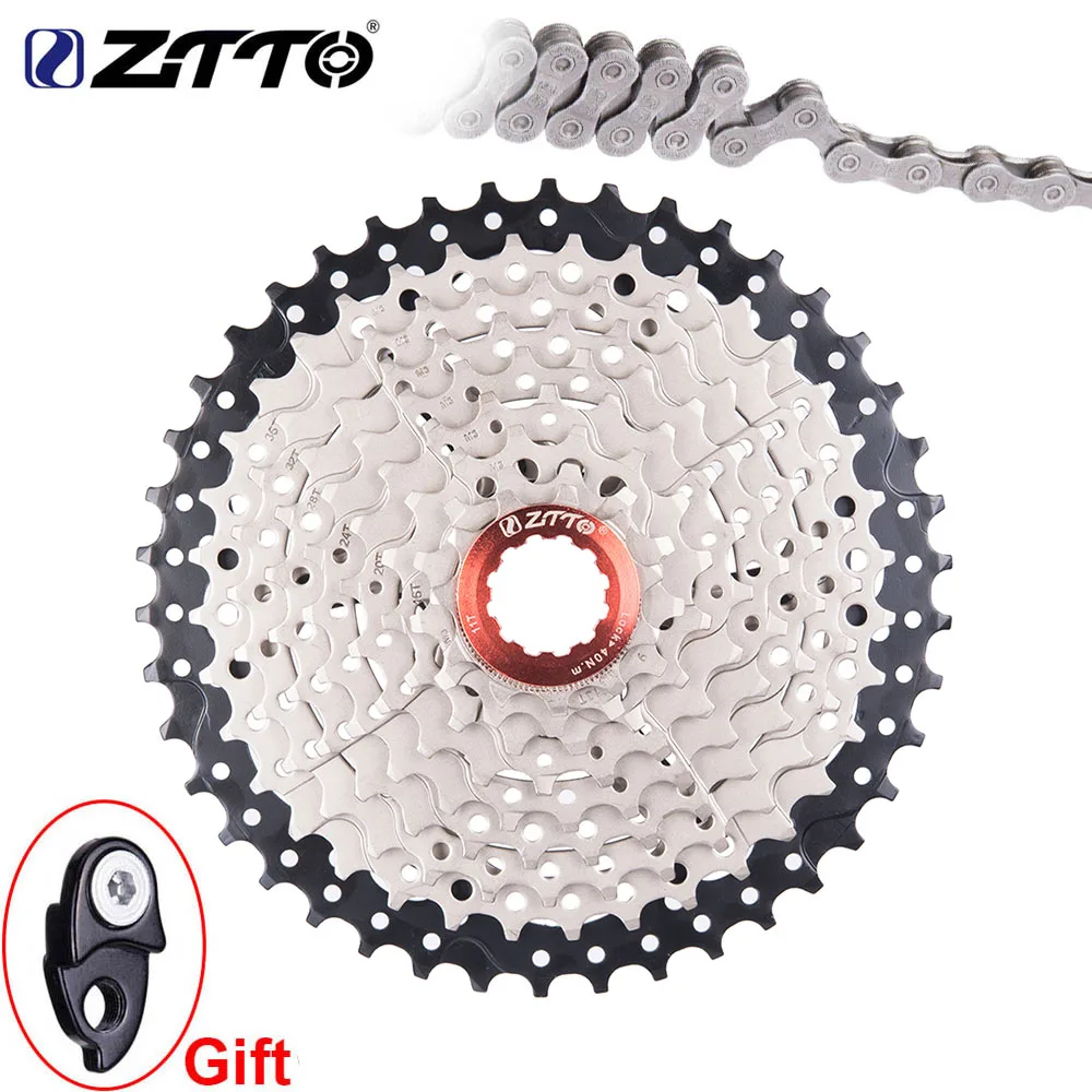 Велосипедная кассета ZTTO MTB 9 скоростей 11 42T свободное колесо скоростная звездочка
