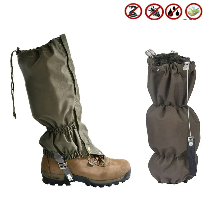 1 пара гетры для спорта на открытом воздухе пешего туризма охоты зимние