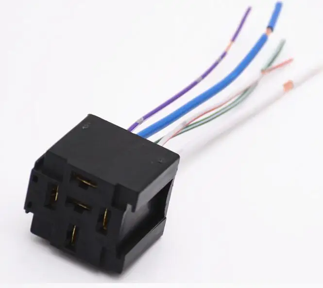 2шт 4/5PIN проводка для релейного разъема разъем DC 12V автомобиля|Переключатели и
