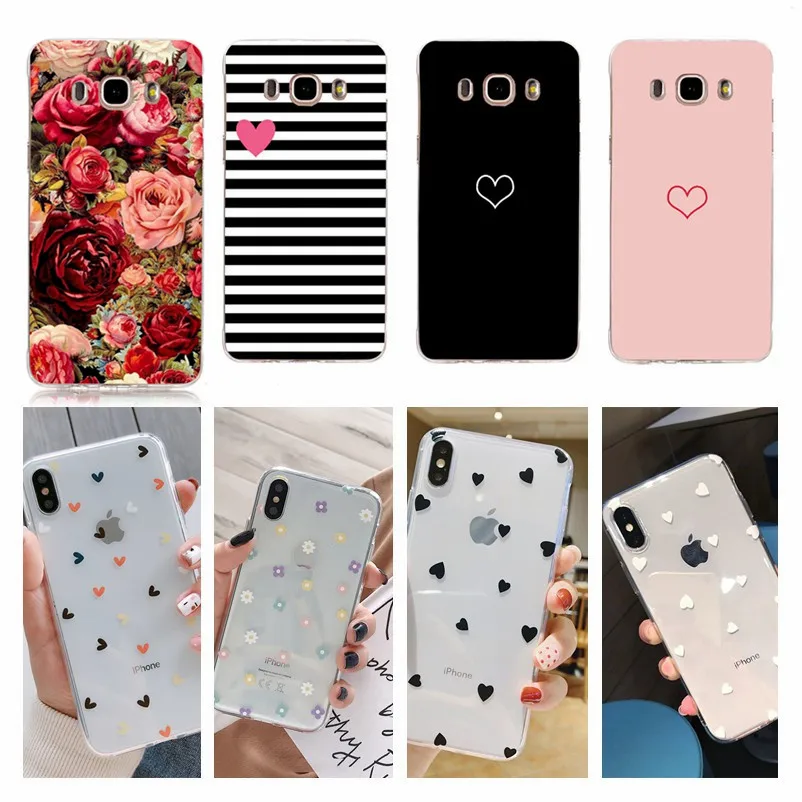 Чехлы для Samsung J3 2016 чехол galaxy j3 (2016) j310 J5 2017 J530 силиконовый с принтом - купить по