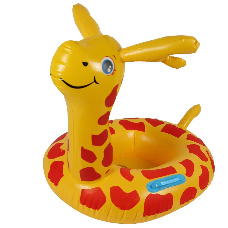 Новинка утолщенное сиденье для плавания в форме животного детское Надувное