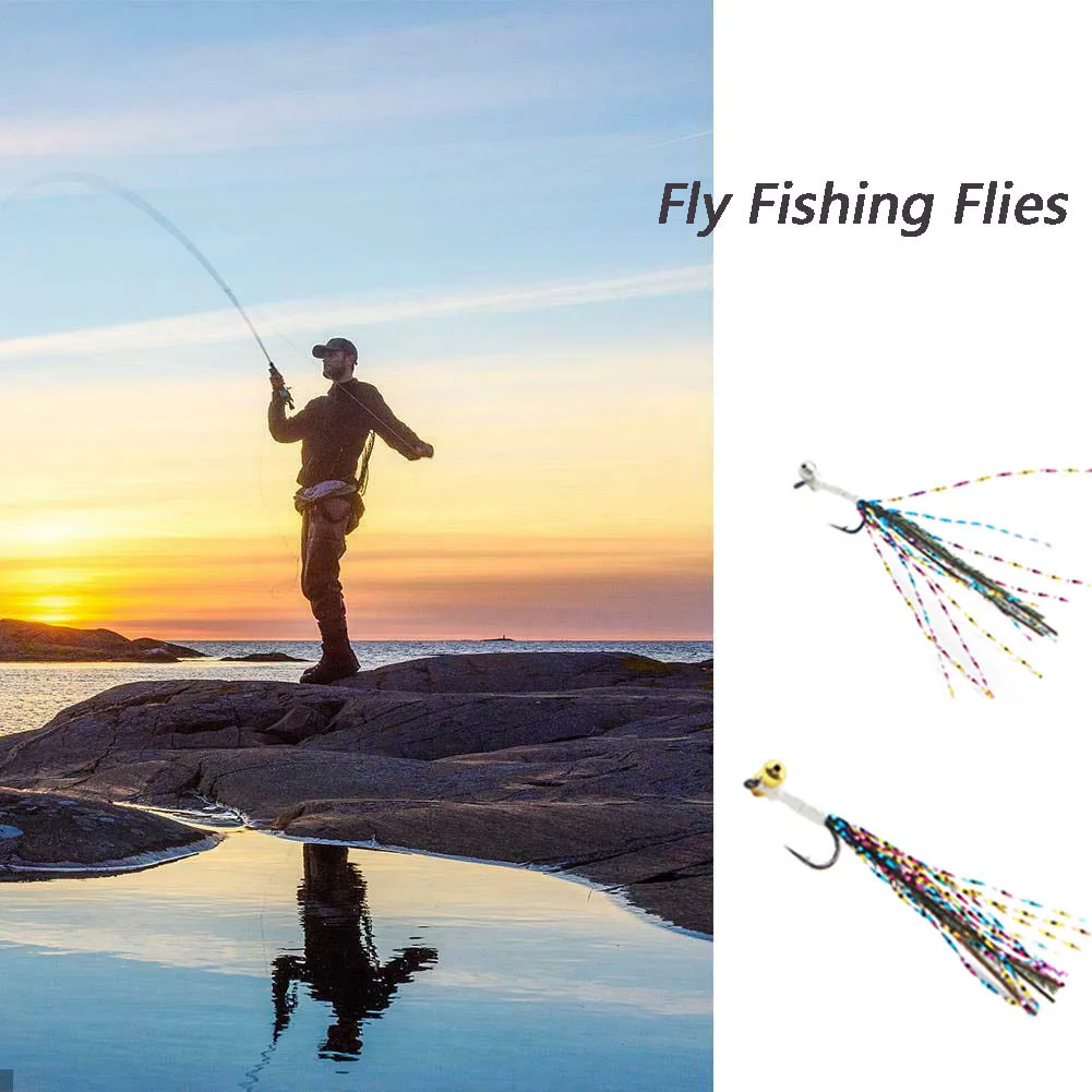 10 шт. рыболовная приманка мушка рыболовство метод нано Жук металлический карабин