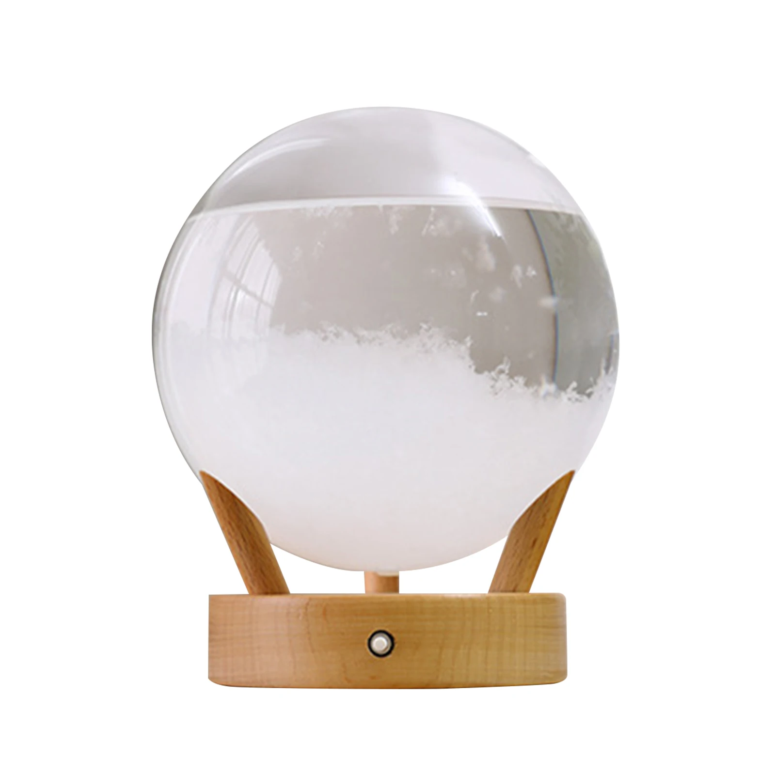 

Glass Weather Station Light Up Weather Forecaster Barometer Droplet Storm Glass Creative Drop-Shaped Storm Glass Bottle For Home