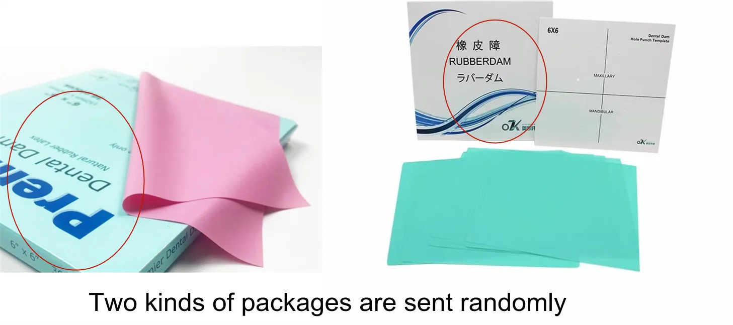 1 коробка стоматологический черный латексная натуральная резинка плотина 152 мм *