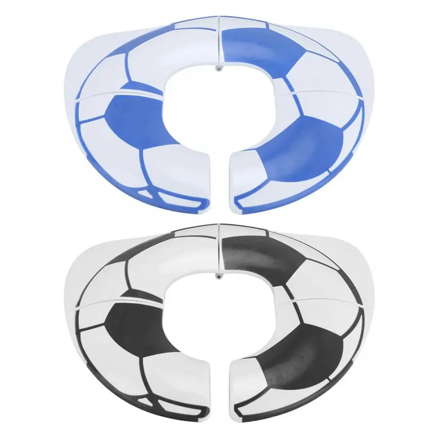 Портативная подушка для унитаза складная детская Футбольная форма детское