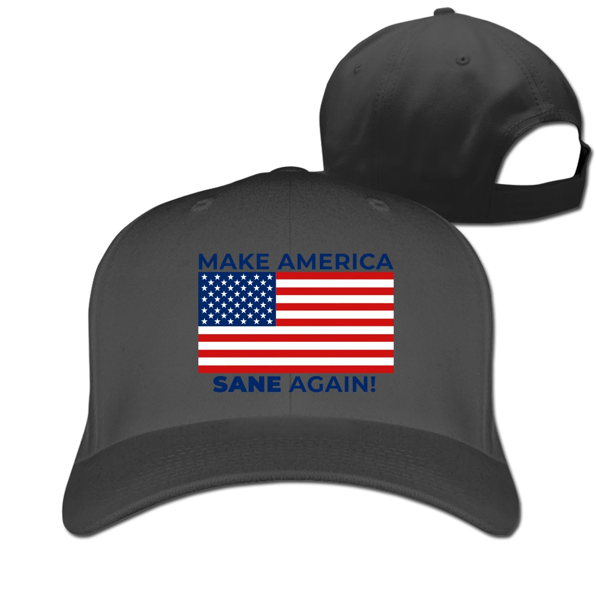 

Make America Sane Again men's woman Fashionable breathable Dad Cap
