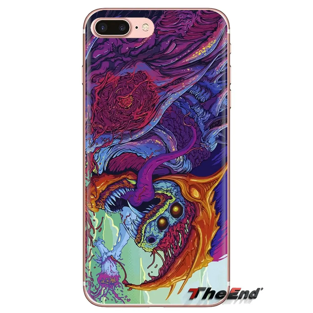 Силиконовый чехол для телефона большое чудовище Csgo iPhone XS Max XR X 4 4S 5 5S 5C SE 6 6S 7 8 плюс